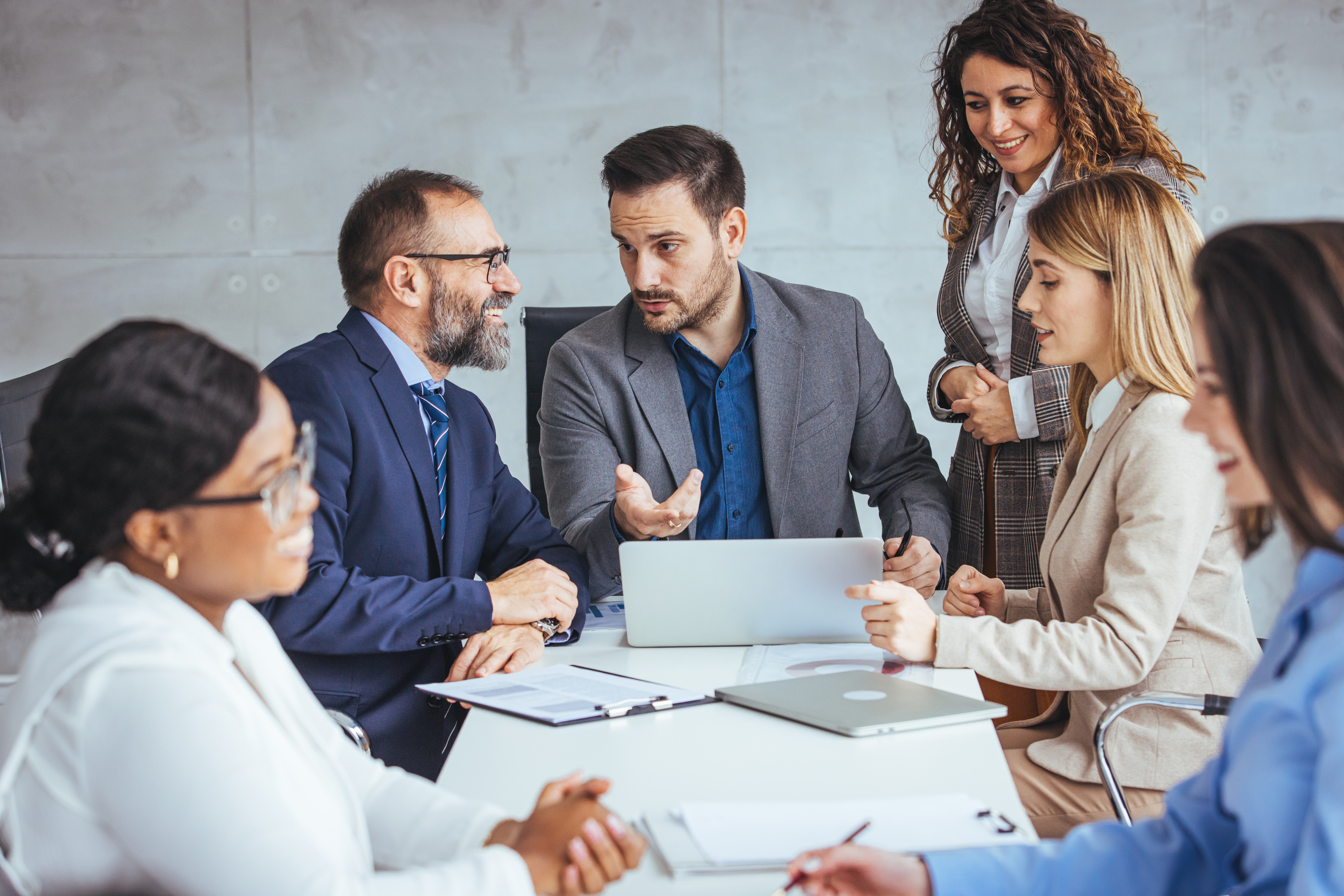 sales strategy meeting